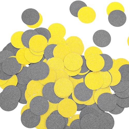 200 Stück schwarze und goldene Konfetti-Kreise, Abschlusskonfetti-Klasse von 2025, Papier-Kreise für Hochzeit, Babyparty, Geburtstag, Party, Abschlussfeier, Dekorationen 200 Stück schwarze und goldene Konfetti-Kreise, Abschlusskonfetti-Klasse von 2025, Papier-Kreise für Hochzeit, Babyparty, Geburtstag, Party, Abschlussfeier, Dekorationen von Quilax