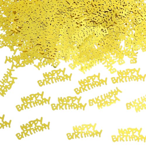 Gold Happy Birthday Konfetti Tischstreuung für Geburtstag Party Dekorationen Geburtstag Tische Dekorationen Geburtstag Konfetti für Tische Gold Happy Birthday Konfetti Tischstreuung für Geburtstag Party Dekorationen Geburtstag Tische Dekorationen Geburtstag Konfetti für Tische von Quilax