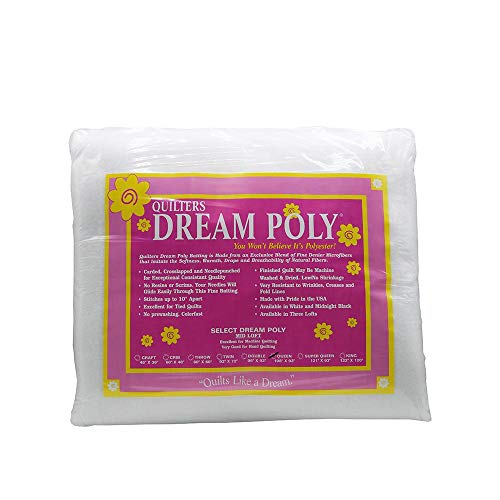 Quilters Dream Select White Poly Queen Batting von Quilters Dream