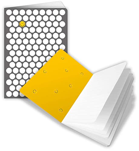 Quire A6 Splendid Notes – Happy Emoji Design – 48 linierte Seiten – Größe – 105 mm x 150 mm von Quire