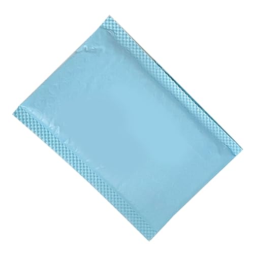 Qukaim Luftpolsterumschläge aus Polyethylen, verdickt, stoßfest, für Handyhüllen und Karten, 10 Stück, 25 x 35 cm, leicht, wasserdicht, sichere Versandtaschen, Blau Qukaim Luftpolsterumschläge aus Polyethylen, verdickt, stoßfest, für Handyhüllen und Karten, 10 Stück, 25 x 35 cm, leicht, wasserdicht, sichere Versandtaschen, Blau von Qukaim