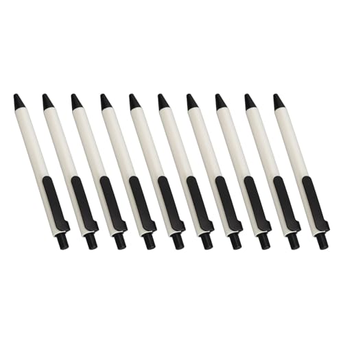 Qukaim Thermotransfer-Kugelschreiber-Set, beschichtetes Aluminiumrohr, Sublimationsstifte für Heimwerker, Büro und Schule, Schreibwaren, Wärmeübertragungsstifte, 10 Stück Qukaim Thermotransfer-Kugelschreiber-Set, beschichtetes Aluminiumrohr, Sublimationsstifte für Heimwerker, Büro und Schule, Schreibwaren, Wärmeübertragungsstifte, 10 Stück von Qukaim