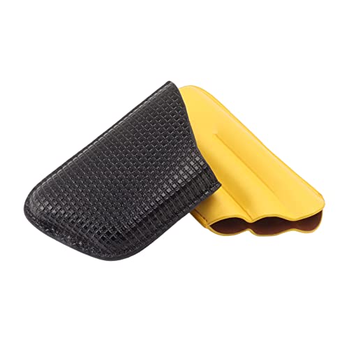 Qukaim Tragbare Zigarren-Humidor-Tasche aus Leder, kleine Zigarren-Tragetasche, Feuchtigkeitscreme, Zigarren-Reiseetui für Herren, kompaktes Design für 3 Zigarren von Qukaim
