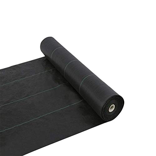 Qukaim Unkrautbarriere, strapazierfähig, Unkrautbarriere, Landschaftsgewebe, Bodenabdeckung, Unkrautvlies für Auffahrt, Outdoor-Unkrautmatte, 91 x 15 m, UV-beständig, einfach zu installieren Qukaim Unkrautbarriere, strapazierfähig, Unkrautbarriere, Landschaftsgewebe, Bodenabdeckung, Unkrautvlies für Auffahrt, Outdoor-Unkrautmatte, 91 x 15 m, UV-beständig, einfach zu installieren von Qukaim