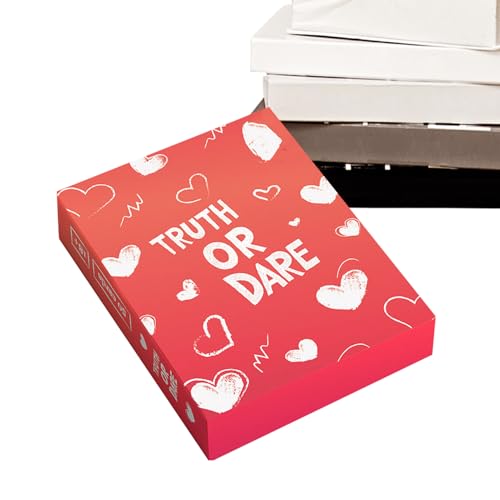 Qukoielly Gesprächskarten für Paare, Beziehungskartenspiel, 50 Date-Ideen, verspieltes, romantisches Partygeschenk für Liebhaber, Teenager, Dating, Valentinstag, Date, Nacht, Aktivitäten, Trinknacht von Qukoielly