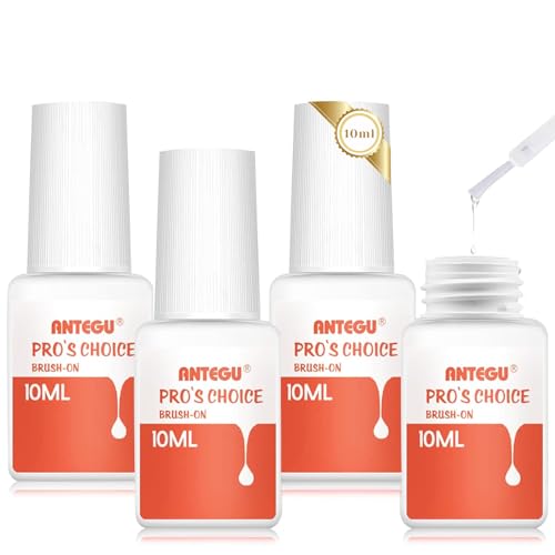 4 * 10ml Extra starker Kleber für künstliche Nägel,für gebrochene Nägel,Kleber zur Reparatur von Nägeln,Einfach Aufzutragen auf Nägeln,Klebemittel zum Ankleben von Press-on-Nägeln 4 * 10ml Extra starker Kleber für künstliche Nägel,für gebrochene Nägel,Kleber zur Reparatur von Nägeln,Einfach Aufzutragen auf Nägeln,Klebemittel zum Ankleben von Press-on-Nägeln von Qullmartle