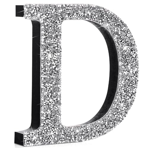 Qunclay 30,5 cm silberne glitzernde Buchstaben, Kristall-Diamant-Buchstaben, Glitzer-Wanddekorationen mit Schrauben und Haken, Strass-Geschenke für Ostern, Hochzeit, Geburtstag, Wand, Schlafzimmer, Qunclay 30,5 cm silberne glitzernde Buchstaben, Kristall-Diamant-Buchstaben, Glitzer-Wanddekorationen mit Schrauben und Haken, Strass-Geschenke für Ostern, Hochzeit, Geburtstag, Wand, Schlafzimmer, von Qunclay