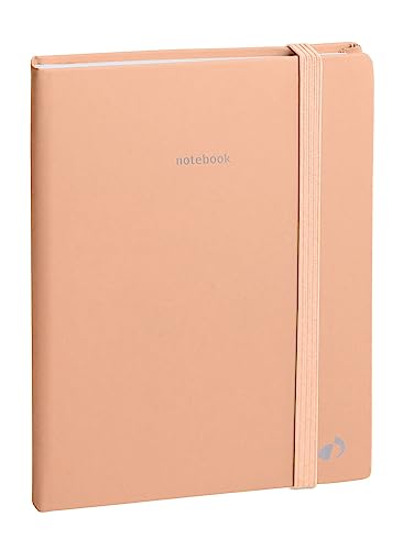 QUO VADIS - Kollektion: Pastell-Notizbuch, 15, liniert, mit Gummiband, 10 x 15 cm, Orange QUO VADIS - Kollektion: Pastell-Notizbuch, 15, liniert, mit Gummiband, 10 x 15 cm, Orange von QUO VADIS