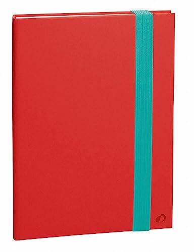 QUO VADIS - Kollektion: Rio Notizbuch, 21 Punkte, liniert, mit Gummiband, 15 x 21 cm, Orange QUO VADIS - Kollektion: Rio Notizbuch, 21 Punkte, liniert, mit Gummiband, 15 x 21 cm, Orange von QUO VADIS