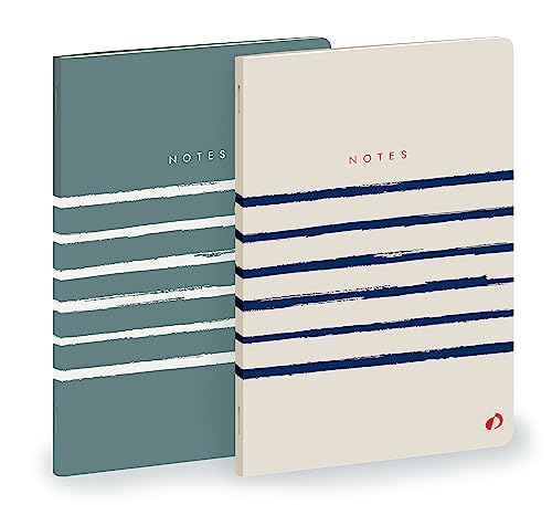 Quo Vadis 2371316Q Notizbuch, liniert, A5, 15 x 21 cm, 2 Stück von Quo Vadis agendas ES