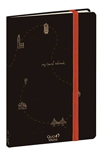 Quo Vadis Docteur Paper Travel Notebook mit Gummiband 15 x 21 cm von Quo Vadis