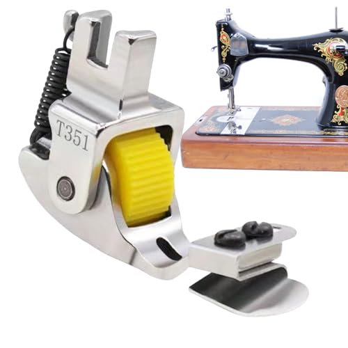Quorvex Adjustabler Rollsaum Nähfuss | Verstellbarer Rollsaumfüß | Haushaltsnähzubehör für Stretchstoffe Strickstoffe Leder Stickerei Kräuseln Weben Handwerk | Gerollte Lederverarbeitung Quorvex Adjustabler Rollsaum Nähfuss | Verstellbarer Rollsaumfüß | Haushaltsnähzubehör für Stretchstoffe Strickstoffe Leder Stickerei Kräuseln Weben Handwerk | Gerollte Lederverarbeitung von Quorvex
