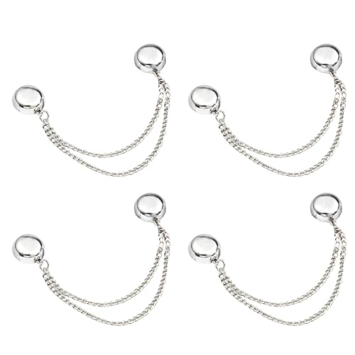 8 Stück 11,3cm Hijab Magnete Kette - Multifunktionale Magnetische Kleidungsklammern, Magnetische Hemd Accessoires, Magnetische Passform Clips, Starke Hijab Magnet Pins, Hijab Magnete Mit Kette 8 Stück 11,3cm Hijab Magnete Kette - Multifunktionale Magnetische Kleidungsklammern, Magnetische Hemd Accessoires, Magnetische Passform Clips, Starke Hijab Magnet Pins, Hijab Magnete Mit Kette von Qurygin