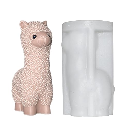 Qurygin Alpaka Silikonform - Alpaka Silikon Kerzenformen, Alpaka Silikonform, Lama-förmige Epoxidharz-Silikonform, Nette Alpaka Geformte Kerze Silikon Form Für Kerzenständer, Tablett 5x9cm Qurygin Alpaka Silikonform - Alpaka Silikon Kerzenformen, Alpaka Silikonform, Lama-förmige Epoxidharz-Silikonform, Nette Alpaka Geformte Kerze Silikon Form Für Kerzenständer, Tablett 5x9cm von Qurygin