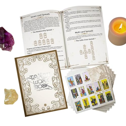 Qurygin Tarot-Arbeitsbuch | liniertes Tarot-Tagebuch-Notizbuch für Anfänger | Hexen-Schreib-Arbeitsbuch für Erwachsene Ritual-Energie-Tracking Astrologie Frauen Tagebuch Aufzeichnung Meditation Qurygin Tarot-Arbeitsbuch | liniertes Tarot-Tagebuch-Notizbuch für Anfänger | Hexen-Schreib-Arbeitsbuch für Erwachsene Ritual-Energie-Tracking Astrologie Frauen Tagebuch Aufzeichnung Meditation von Qurygin