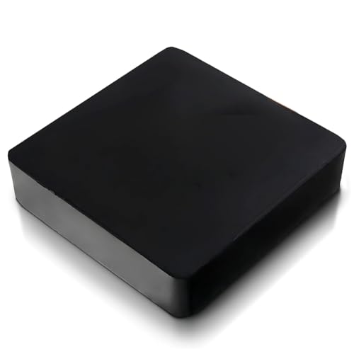 Qusedwey Gummi-Bankblock für die Schmuckherstellung - 4 X 4 Massiver Gummiblock, Juwelier-Bankblock zum Hämmern, Formen und Ziselieren Qusedwey Gummi-Bankblock für die Schmuckherstellung - 4 X 4 Massiver Gummiblock, Juwelier-Bankblock zum Hämmern, Formen und Ziselieren von Qusedwey