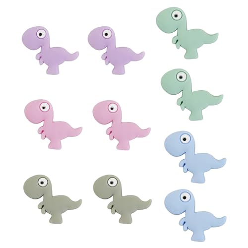 Dinosaurier-Silikonperlen, bunte Silikonperlen, Abstandshalter, bunte Fokusperlen für Bastelarbeiten, Girlande, Schlüsselanhänger, Halskette, Armband, Schmuckherstellung, Zubehör, handgefertigtes Dinosaurier-Silikonperlen, bunte Silikonperlen, Abstandshalter, bunte Fokusperlen für Bastelarbeiten, Girlande, Schlüsselanhänger, Halskette, Armband, Schmuckherstellung, Zubehör, handgefertigtes von Qusmeiyici