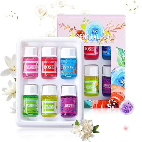 Qutalmi Aromatherapie Diffuser Öle - Duftöl Für Luftbefeuchter | 6 Stück Wasserlösliche Auto Diffusor Düfte Für Zuhause Fahrzeug Badezimmer Schlafzimmer Qutalmi Aromatherapie Diffuser Öle - Duftöl Für Luftbefeuchter | 6 Stück Wasserlösliche Auto Diffusor Düfte Für Zuhause Fahrzeug Badezimmer Schlafzimmer von Qutalmi