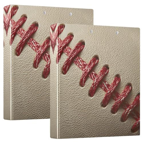 Quteprint Ringbuch mit 3 Ringen, 3,8 cm, runder Ringordner mit 3 transparenten Taschen, Klemmbrett und hält 200 Blatt für Büro/Schule/Zuhause, 2 Stück Quteprint Ringbuch mit 3 Ringen, 3,8 cm, runder Ringordner mit 3 transparenten Taschen, Klemmbrett und hält 200 Blatt für Büro/Schule/Zuhause, 2 Stück von Quteprint