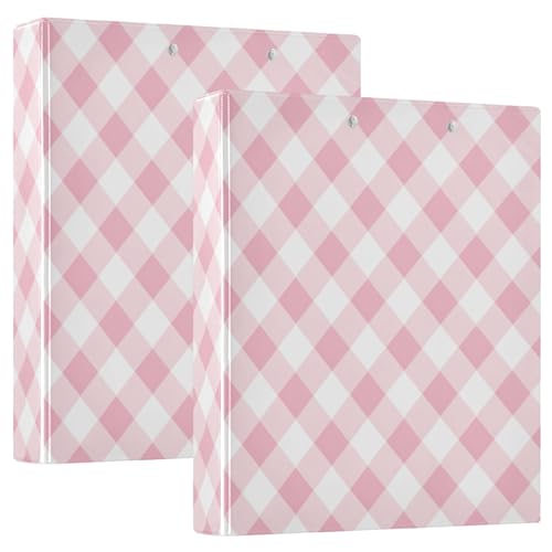 Quteprint Ringbuch mit 3 Ringen, Pastellrosa, kariert, 3,8 cm, runder Ringordner mit 3 transparenten Taschen, Klemmbrett und hält 200 Blatt für Büro/Schule/Zuhause Quteprint Ringbuch mit 3 Ringen, Pastellrosa, kariert, 3,8 cm, runder Ringordner mit 3 transparenten Taschen, Klemmbrett und hält 200 Blatt für Büro/Schule/Zuhause von Quteprint