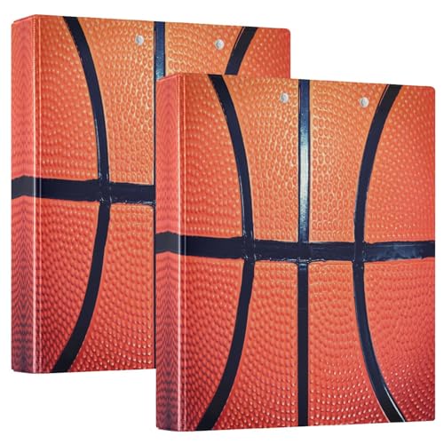 Quteprint Ringbuch mit 3 Ringen, Sportball, Basketball, Schnürsenkel, 3,8 cm, runder Ringordner mit 3 transparenten Innentaschen, Ordner-Organizer mit Klemmbrett für Büro, Zuhause, Schule, hält 200 Quteprint Ringbuch mit 3 Ringen, Sportball, Basketball, Schnürsenkel, 3,8 cm, runder Ringordner mit 3 transparenten Innentaschen, Ordner-Organizer mit Klemmbrett für Büro, Zuhause, Schule, hält 200 von Quteprint