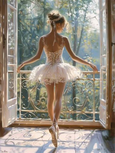 DIY 5D Diamant Malerei Set Bohren Voll Anmutige Ballerina Natur Bild Diamond Painting Crystal Strass Diamant Gemälde Arts Craft Perfekt Für Entspannung Und Wand Decor Platz Drill 25x35cm AC1537 DIY 5D Diamant Malerei Set Bohren Voll Anmutige Ballerina Natur Bild Diamond Painting Crystal Strass Diamant Gemälde Arts Craft Perfekt Für Entspannung Und Wand Decor Platz Drill 25x35cm AC1537 von Quxaoqiao