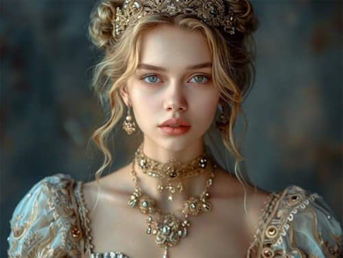 Erwachsene Diamond Painting DIY 5D Voll Bohren Set Elegante Edle Prinzessin Bild Diamant Gemälde Diamant Malerei Arts Craft Perfekt Für Entspannung Und Decor Quadratischer Diamant 85x115cm AE2219 Erwachsene Diamond Painting DIY 5D Voll Bohren Set Elegante Edle Prinzessin Bild Diamant Gemälde Diamant Malerei Arts Craft Perfekt Für Entspannung Und Decor Quadratischer Diamant 85x115cm AE2219 von Quxaoqiao