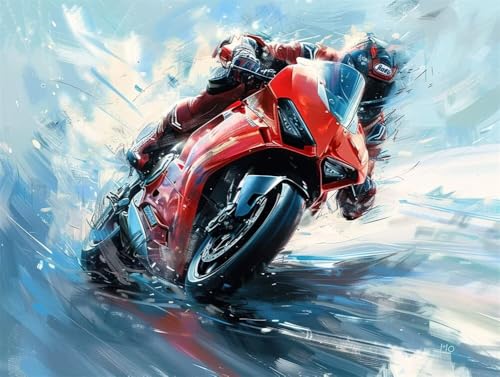 Erwachsene Diamond Painting DIY 5D Voll Bohren Set Super Motorrad Wettbewerb Bild Diamant Gemälde Diamant Malerei Arts Craft Perfekt Für Entspannung Und Decor Runder Diamant 100x130cm AE0951 Erwachsene Diamond Painting DIY 5D Voll Bohren Set Super Motorrad Wettbewerb Bild Diamant Gemälde Diamant Malerei Arts Craft Perfekt Für Entspannung Und Decor Runder Diamant 100x130cm AE0951 von Quxaoqiao