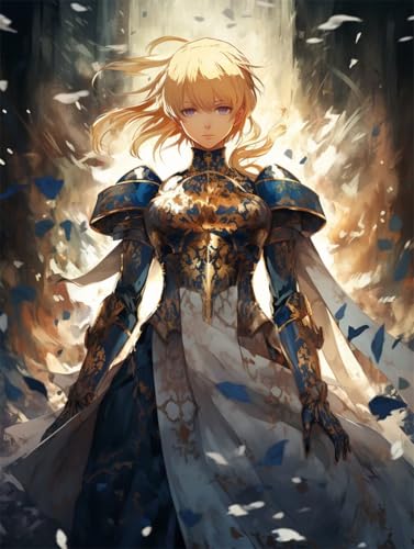 Erwachsene und Anfänger Diamond Painting DIY 5D Voll Bohren Set Anime Krieger Bild Diamant Gemälde Diamant Malerei Arts Craft Perfekt Für Entspannung Und Wand Decor Runder Diamant 55x75cm AE0039 Erwachsene und Anfänger Diamond Painting DIY 5D Voll Bohren Set Anime Krieger Bild Diamant Gemälde Diamant Malerei Arts Craft Perfekt Für Entspannung Und Wand Decor Runder Diamant 55x75cm AE0039 von Quxaoqiao