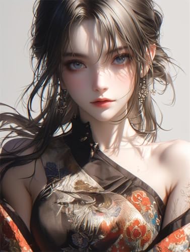 Erwachsene und Anfänger Diamond Painting DIY 5D Voll Bohren Set Anime Schönes Mädchen Bild Diamant Gemälde Diamant Malerei Arts Craft Perfekt Für Entspannung Und Decor Runder Diamant 100x130cm AE0017 Erwachsene und Anfänger Diamond Painting DIY 5D Voll Bohren Set Anime Schönes Mädchen Bild Diamant Gemälde Diamant Malerei Arts Craft Perfekt Für Entspannung Und Decor Runder Diamant 100x130cm AE0017 von Quxaoqiao