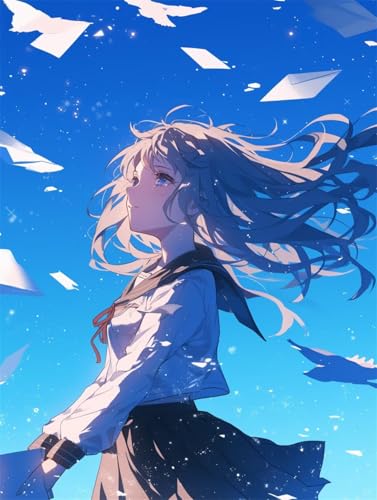 Erwachsene und Anfänger Diamond Painting DIY 5D Voll Bohren Set Anime Schönes Mädchen Bild Diamant Gemälde Diamant Malerei Arts Craft Perfekt Für Entspannung Und Decor Runder Diamant 100x130cm AE0006 Erwachsene und Anfänger Diamond Painting DIY 5D Voll Bohren Set Anime Schönes Mädchen Bild Diamant Gemälde Diamant Malerei Arts Craft Perfekt Für Entspannung Und Decor Runder Diamant 100x130cm AE0006 von Quxaoqiao