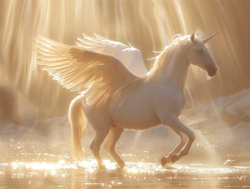 Erwachsene und Anfänger Diamond Painting DIY 5D Voll Bohren Set Heiliger Pegasus Bild Diamant Gemälde Diamant Malerei Arts Craft Perfekt Für Entspannung Und Decor Quadratischer Diamant 25x35cm AE2329 Erwachsene und Anfänger Diamond Painting DIY 5D Voll Bohren Set Heiliger Pegasus Bild Diamant Gemälde Diamant Malerei Arts Craft Perfekt Für Entspannung Und Decor Quadratischer Diamant 25x35cm AE2329 von Quxaoqiao