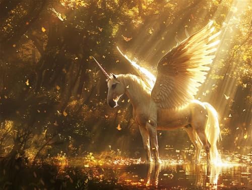 Erwachsene und Anfänger Diamond Painting DIY 5D Voll Bohren Set Heiliger Pegasus Bild Diamant Gemälde Diamant Malerei Arts Craft Perfekt Für Entspannung Und Wand Decor Runder Diamant 25x35cm AE0363 Erwachsene und Anfänger Diamond Painting DIY 5D Voll Bohren Set Heiliger Pegasus Bild Diamant Gemälde Diamant Malerei Arts Craft Perfekt Für Entspannung Und Wand Decor Runder Diamant 25x35cm AE0363 von Quxaoqiao