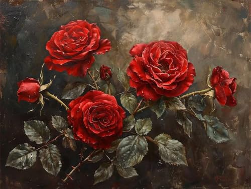 Erwachsene und Anfänger Diamond Painting DIY 5D Voll Bohren Set Schöne Rosen Bild Diamant Gemälde Diamant Malerei Arts Craft Perfekt Für Entspannung Und Wand Decor Runder Diamant 85x115cm AE0561 Erwachsene und Anfänger Diamond Painting DIY 5D Voll Bohren Set Schöne Rosen Bild Diamant Gemälde Diamant Malerei Arts Craft Perfekt Für Entspannung Und Wand Decor Runder Diamant 85x115cm AE0561 von Quxaoqiao