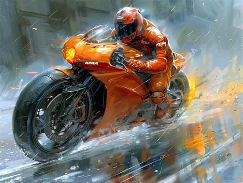 Quxaoqiao Erwachsene Diamond Painting DIY 5D Voll Bohren Set Super Motorrad Wettbewerb Bild Diamant Gemälde Diamant Malerei Arts Craft Perfekt Für Entspannung Und Decor Runder Diamant 55x75cm AE0950 Quxaoqiao Erwachsene Diamond Painting DIY 5D Voll Bohren Set Super Motorrad Wettbewerb Bild Diamant Gemälde Diamant Malerei Arts Craft Perfekt Für Entspannung Und Decor Runder Diamant 55x75cm AE0950 von Quxaoqiao