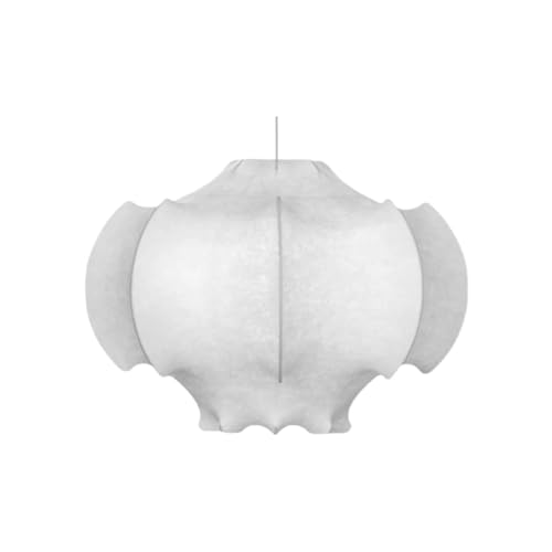 QuxetlRyz Lampenschirme aus Stoff Dekorative Aufhängung Kunst Tuch Design Hängende Deckenleuchte Seide Pendelleuchten Beleuchtung Kronleuchter Wohnzimmer Lampenschirm(40x30cm) von QuxetlRyz