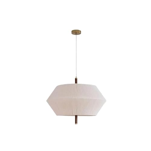 QuxetlRyz Lampenschirme aus Stoff Hanfseil Pendelleuchte Moderne Holz Hängelampe for Esszimmer Schlafzimmer Dekor Kücheninsel Hängelampe Stoff Lampenschirm(Color 1,3 Colors Light_Color B) von QuxetlRyz
