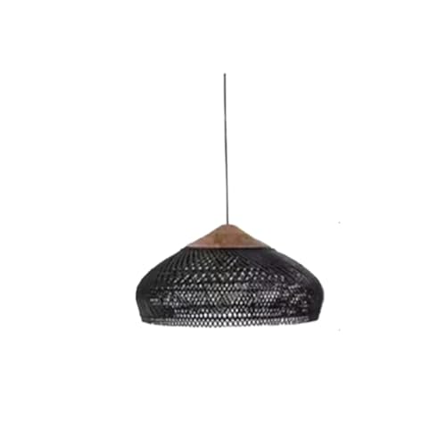QuxetlRyz Lampenschirme aus Stoff Pendelleuchten Stil Holz Hängelampe for Shop Restaurant Dekoration Deckenleuchter Stoff Lampenschirm Lampenschirme for Tischlampen(Color 2) von QuxetlRyz