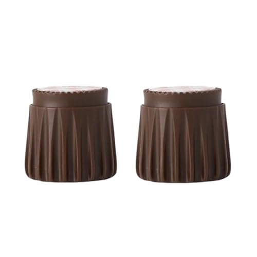 QuxetlRyz Möbelerhöhung 2/4 Stück Möbelbein-Booster-Pad, Bettstabilisator, Kopfteilstopper, Bettaufsteller, höhenverstellbar, Sofafüße, Bodenschutz(2Pc Brown 5-8cm) von QuxetlRyz