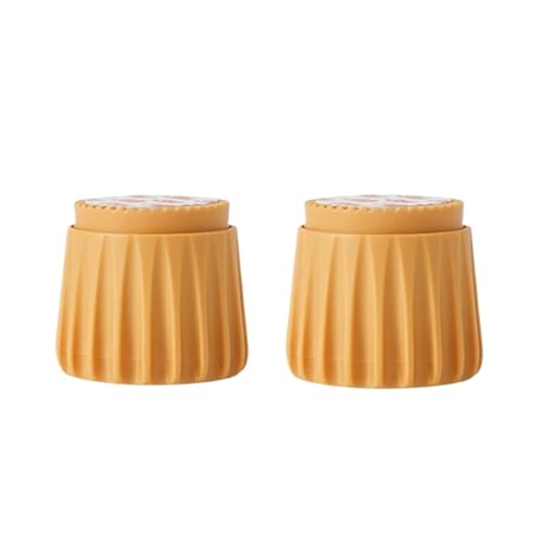 QuxetlRyz Möbelerhöhung 2/4 Stück Möbelbein-Booster-Pad, Bettstabilisator, Kopfteilstopper, Bettaufsteller, höhenverstellbar, Sofafüße, Bodenschutz(2Pc Yellow 5-8cm) von QuxetlRyz