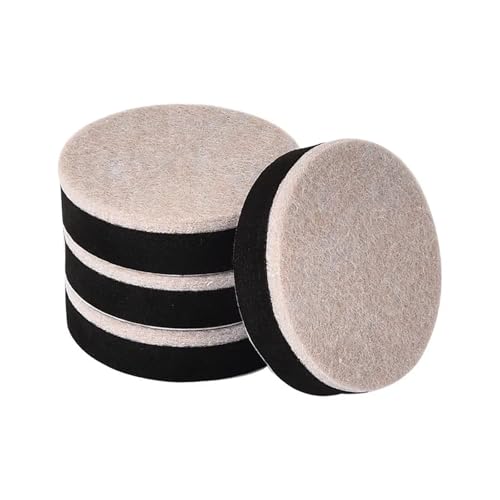 QuxetlRyz Möbelerhöhung 4/8 STÜCKE Selbstklebende Stuhlbeinpolster aus dickem Filz for Tisch, Stuhl, Sofa, erhöhte Fußpolster, stumme Möbelbeine, Bodenschutz(4pcs) von QuxetlRyz