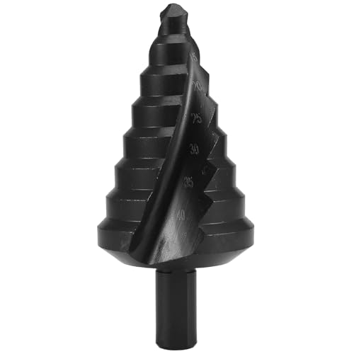 Quystetes 10–45 mm Hochgeschwindigkeitsstahl-Bit, Stufenbohren, großer Bit, Stufenbohren, großer Bit, Pagodenbohren, elektrischer Bohrer, Lochöffner, Pagodenbohren Quystetes 10–45 mm Hochgeschwindigkeitsstahl-Bit, Stufenbohren, großer Bit, Stufenbohren, großer Bit, Pagodenbohren, elektrischer Bohrer, Lochöffner, Pagodenbohren von Quystetes
