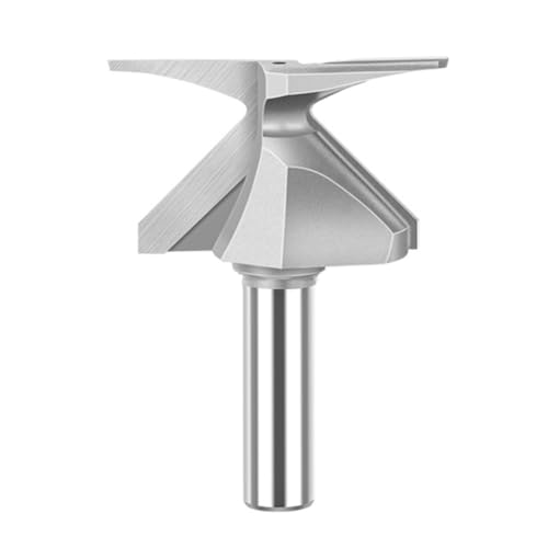 Quystetes R18/R30 1/2--Schaft Holzbearbeitungsfräser-Bit, Doppelrillen-Fräser-Bits, Fräser für Holzhandwerkzeuge, B Quystetes R18/R30 1/2--Schaft Holzbearbeitungsfräser-Bit, Doppelrillen-Fräser-Bits, Fräser für Holzhandwerkzeuge, B von Quystetes