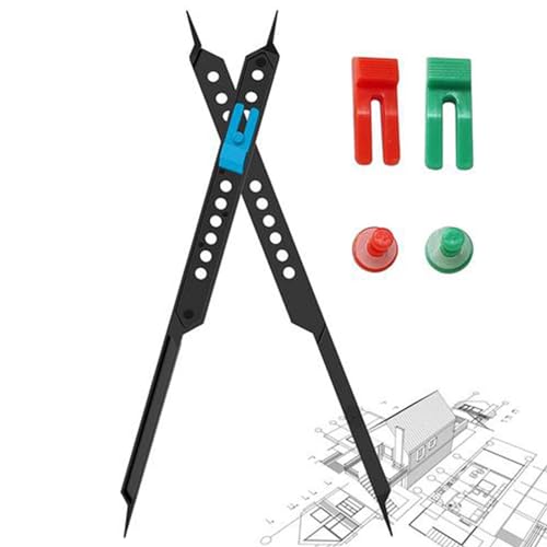 Quzente Proportionaler Teiler Künstler Zeichenwerkzeug, 10 Zoll Kompass Lineal Kunst Zeichenlineal, Multifunktionales Kompass Lineal, Zeichenwerkzeug Für Künstlerbedarf Quzente Proportionaler Teiler Künstler Zeichenwerkzeug, 10 Zoll Kompass Lineal Kunst Zeichenlineal, Multifunktionales Kompass Lineal, Zeichenwerkzeug Für Künstlerbedarf von Quzente