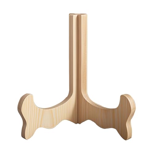 Qwrqwr Tellerständer zur Holz Aufsteller Tellerhalter Fotoaufsteller Bilderrahmen Ständer Tisch Mini Staffelei Kann als Dekorative Stützen für Platten Schallplatten Bücher und Plakette Qwrqwr Tellerständer zur Holz Aufsteller Tellerhalter Fotoaufsteller Bilderrahmen Ständer Tisch Mini Staffelei Kann als Dekorative Stützen für Platten Schallplatten Bücher und Plakette von Qwrqwr