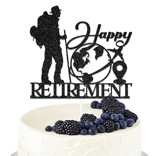 Happy Retirement Cake Topper Retirement Party Decoration The Legend Has Retired Farewell Going Away Party Decoration Funny Official Retired Party Supplies Black Glitter Happy Retirement Cake Topper Retirement Party Decoration The Legend Has Retired Farewell Going Away Party Decoration Funny Official Retired Party Supplies Black Glitter von Qxcv
