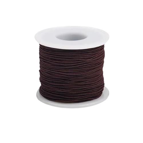 Qxiao Elastische Kordel, 1 mm x 100 m, Armbandschnur, elastische Kordel, Perlenschnur, Fäden, dehnbare Schnur, Stoff, Bastelschnüre für Armband, Schmuck, Halsketten, Basteln, geflochtene Haargummis Qxiao Elastische Kordel, 1 mm x 100 m, Armbandschnur, elastische Kordel, Perlenschnur, Fäden, dehnbare Schnur, Stoff, Bastelschnüre für Armband, Schmuck, Halsketten, Basteln, geflochtene Haargummis von Qxiao
