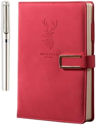 Qxmiguel Notizbuch Notizblock, Tagebuch, Tagebuch, Geschenk, einfache Box, Geschenkset, superdickes Business-Notizbuch, A5, Schnalle, Schaffell, Notizblock, Hirsch, PU-Leder, Hardcover Diario Qxmiguel Notizbuch Notizblock, Tagebuch, Tagebuch, Geschenk, einfache Box, Geschenkset, superdickes Business-Notizbuch, A5, Schnalle, Schaffell, Notizblock, Hirsch, PU-Leder, Hardcover Diario von Qxmiguel