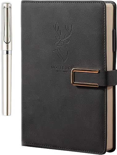 Qxmiguel Notizbuch Notizblock, Tagebuch, Tagebuch, Geschenk, einfache Box, Geschenkset, superdickes Business-Notizbuch, A5, Schnalle, Schaffell, Notizblock, Hirsch, PU-Leder, Hardcover Diario Qxmiguel Notizbuch Notizblock, Tagebuch, Tagebuch, Geschenk, einfache Box, Geschenkset, superdickes Business-Notizbuch, A5, Schnalle, Schaffell, Notizblock, Hirsch, PU-Leder, Hardcover Diario von Qxmiguel