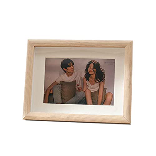 Qxmiguel Rahmen für Bilder Bilderrahmen, kreativer Kombinations-Fotorahmen, 20,3 cm großer Holz-Fotorahmen mit Wandbehang für Wohnzimmer, Schlafzimmer, Desktop-Display Bilderrahmen Qxmiguel Rahmen für Bilder Bilderrahmen, kreativer Kombinations-Fotorahmen, 20,3 cm großer Holz-Fotorahmen mit Wandbehang für Wohnzimmer, Schlafzimmer, Desktop-Display Bilderrahmen von Qxmiguel